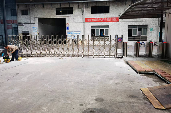 麻涌德永佳电动伸缩门通告达工程